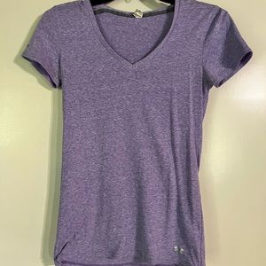 Purple under armour shirt